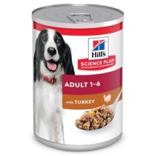 HILL'S Adult Turkey ХИЛЛС Влажный корм для взрослых собак  c индейкой (Банка)